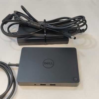 DELL WD15 K17A USB-C Docking Station K17A001 HDMI w/ Dell DW5G3 180w Adapter 