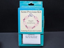 Crystal Innovations Semi Precious Bracelet Kit Featuring Swarovski Crystals