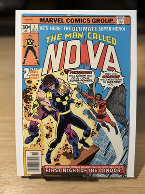 #ad The Man Called Nova #2 Marvel 1st Appearance Of Powerhouse amp; Condor 1976 VF NM $9.00