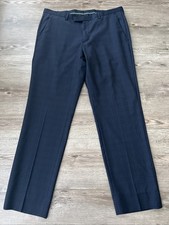 Hugo Boss James Straight Fit Virgin Wool Pants Mens Actual 35x31