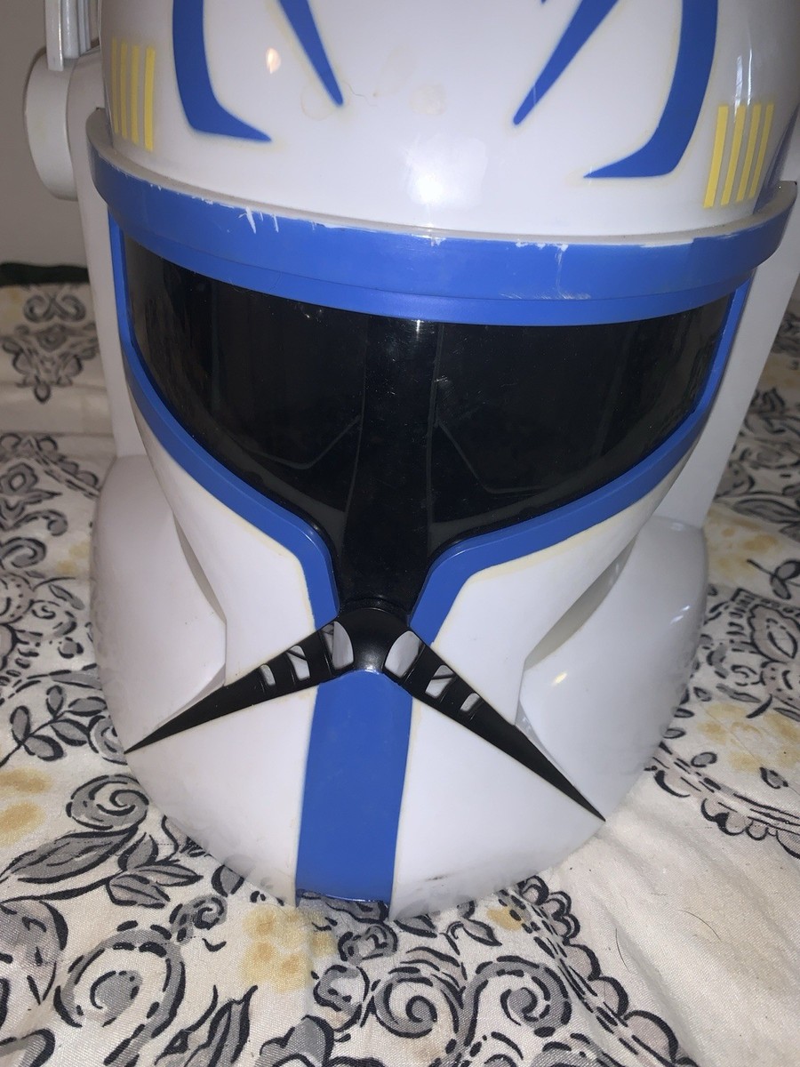 Star Wars Captain Rex Clone Wars Electronic Talking Helmet Works