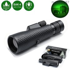 US 10-30X50 Zoom Monocular Telescope HD BAK4 Prism FMC Lens Hunt Spotting Scope