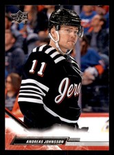 2022 Upper Deck Andreas Johnsson #110  New Jersey Devils