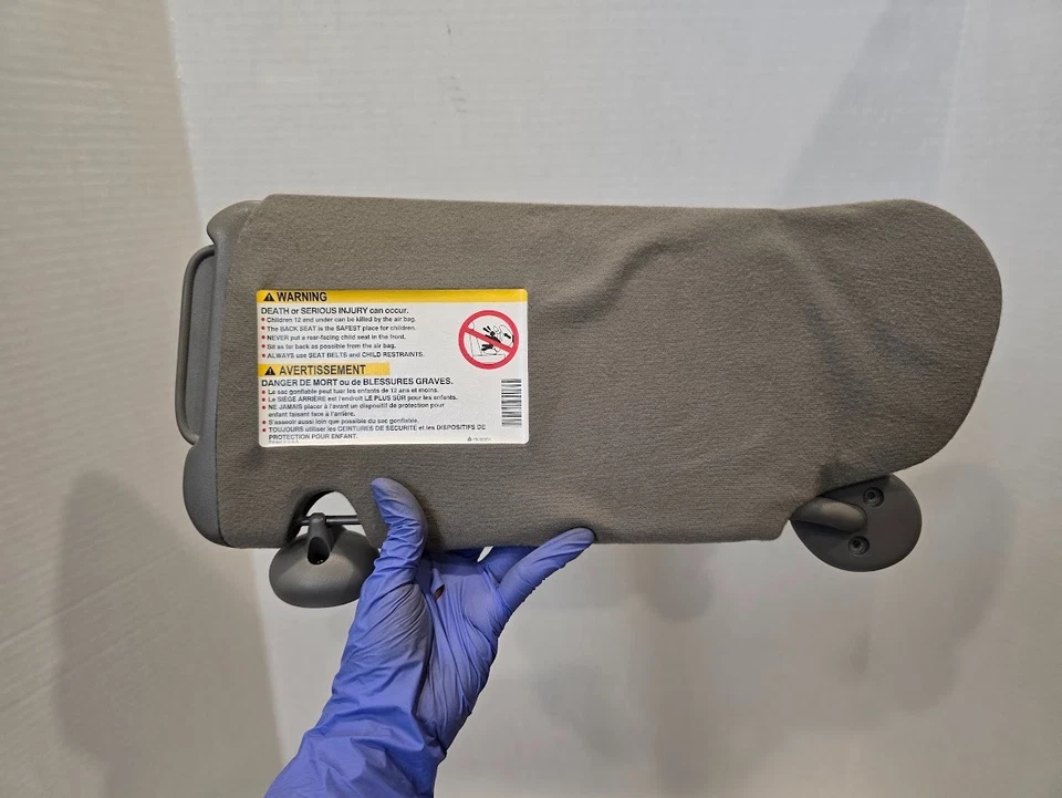 Par de parasoles Buick Lesabre 2000-2005 izquierda derecha gris iluminado OEM A101 Foto 4 de 4