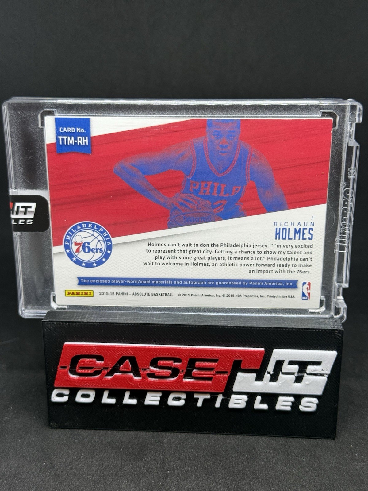 2015-16 Panini Absolute - Tools of the Trade Rookie Materials Quad Auto G24 view 2