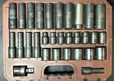 MATCO  SCPM306V  30-PC 1/2"-DR METRIC 6-PT ADV SHALLOW & DEEP IMPACT SOCKET SET