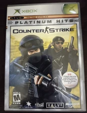 XBOX :  COUNTER STRIKE !!  Platinum Hits  Complete w/Manual