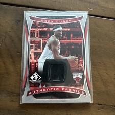 2004-05 SP Game Used #AF-EC Eddy Curry Authentic Fabrics Patch Relic