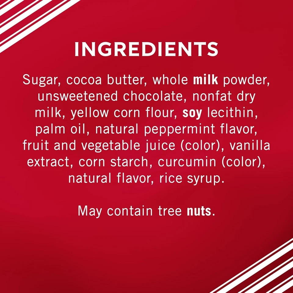 Barra de chocolate branco hortelã-pimenta 2,8 oz - Imagem 4 de 4