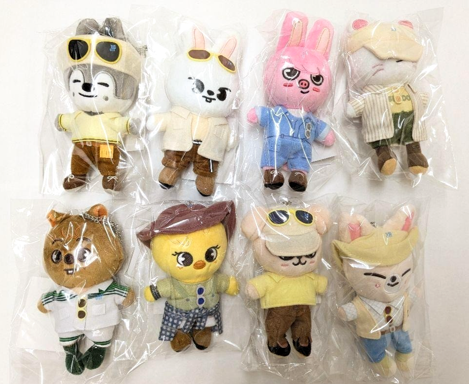 straykids スキズ SKZOO 8体 コンプ　バッグチャーム　ツムツム StrayKids SKZ SKZOO Bag Charm PLUSH Complete Set of 8 POP-UP STORE