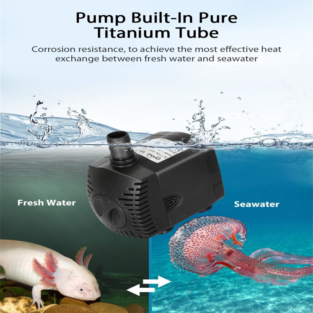 Aquarium Chiller 75gal 1/3 HP Water Chillers for Fish Tank