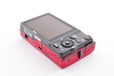 Nikon Coolpix S6200 Red Excellent+5 16.0MP Compact Digital Camera
