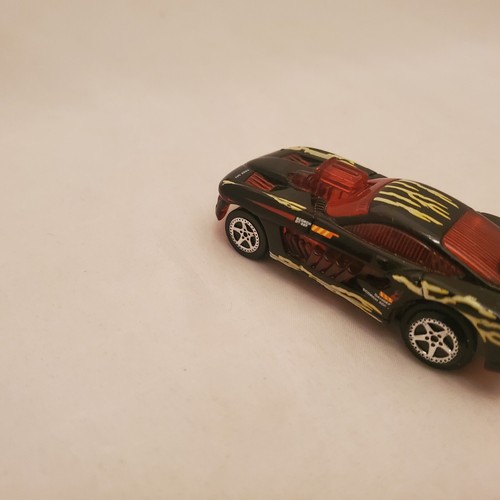 1998 Hot Wheels Slot Car Mattel Black scorch Zone Lightening 3478 WD Electric - Picture 15 of 24