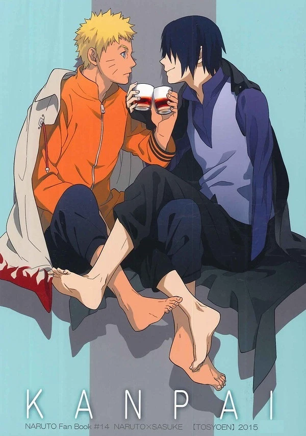 NARUTO doujinshi Naruto X Sasuke (B5 28pages) KANPAI Tosyoen toshoen Toshio  | eBay