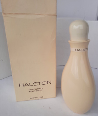 HALSTON Original Woman Powder Milk Bath 200 ml ORIGINAL RARE DISCONTINUED