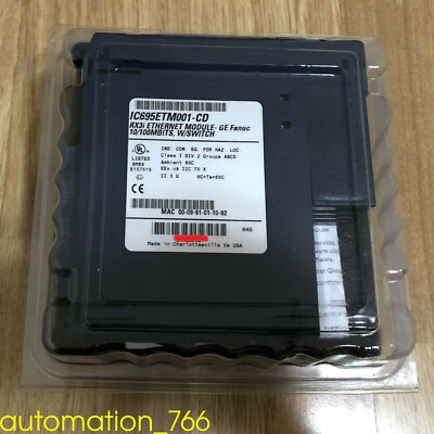 1 pcs New  IC695ETM001-CD GE Fanuc Module Via DHL or FedEx