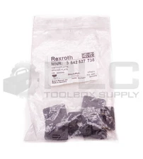 LOT OF 6 NEW BOSCH REXROTH 3 842 527 738 SPACER PLATE 3842527738