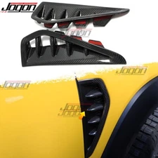 For Dodge Ram 1500 TRX 2021-2023 Carbon Fiber Front Side Fender Vent Cover Scoop