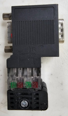 1PC Siemens 6ES7972-0BB50-0XA0  CONNECTOR FOR PROFIBUS DP