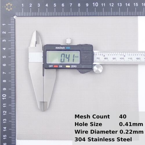 0.4mm hole (40 mesh) Stainless Steel Wire Mesh, Beer Mash mesh - Afbeelding 1 van 7
