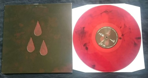 AFI VINYL THE BLOOD ALBUM 2017 ERSTPRESSUNG TRANSPARENT ROT MIT SCHWARZEM MARMOR LP