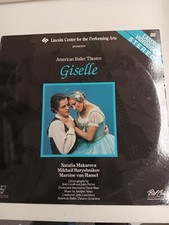 LINCOLN CENTER GISELLE BARYSHNIKOV 1977 LASERDISC MAKAROVA  RARE