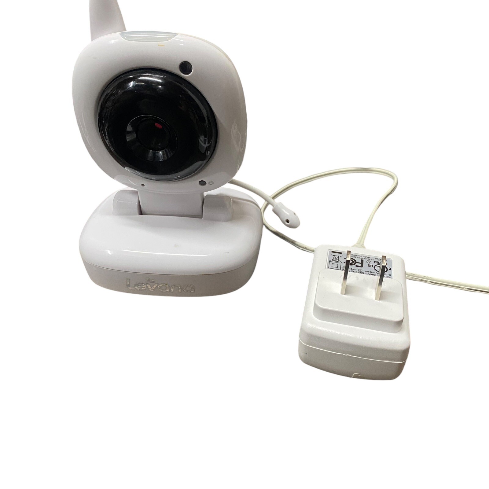 Levana Baby Monitor Camera Only 720p HD Video, Night Vision In White Color-image