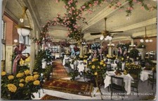 SPOKANE, Washington Postcard Dining Room, DAV...