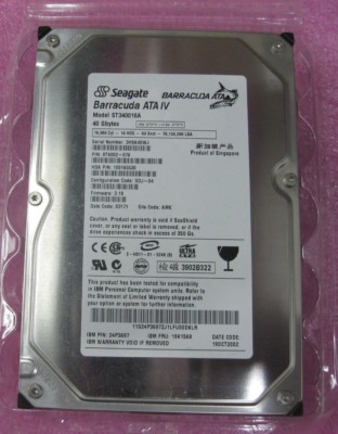 Seagate 40GB IDE Barracuda ATA IV ST340016A Ultra ATA 3.5