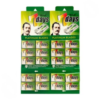 Treet 7 days Platinum Rasierklingen 20x 5 = 100 Stück