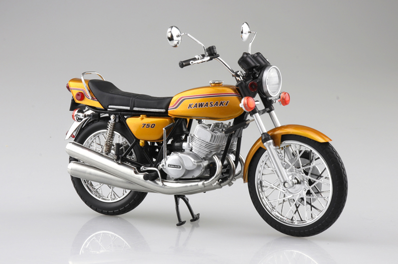 1/12 Truck ModelAOSHIMA FOR kawasaki 750SS For MACH IV