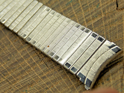 Vintage NOS Unused Watch Band Expansion 17.5mm Stainless Steel JB Champion