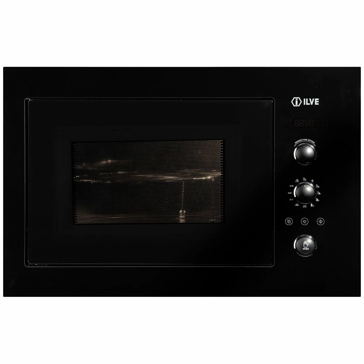 NEW ILVE IV605BV Built In Microwave Oven with Trim Kit 900W