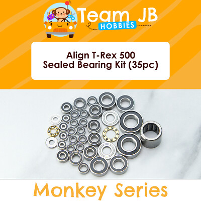 Align T-Rex 500 - 35 Pcs Rubber Sealed Bearings Kit