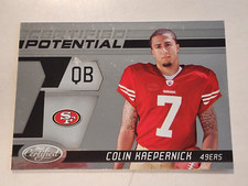 2011 PANINI CERTIFIED POTENTIAL COLIN KAEPERNICK RC FOOTBALL CARD #881/999