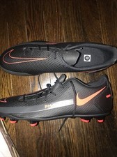 Nike Phantom GT Elite FG Black Red CK8459-060 Men s Size 12 Soccer
