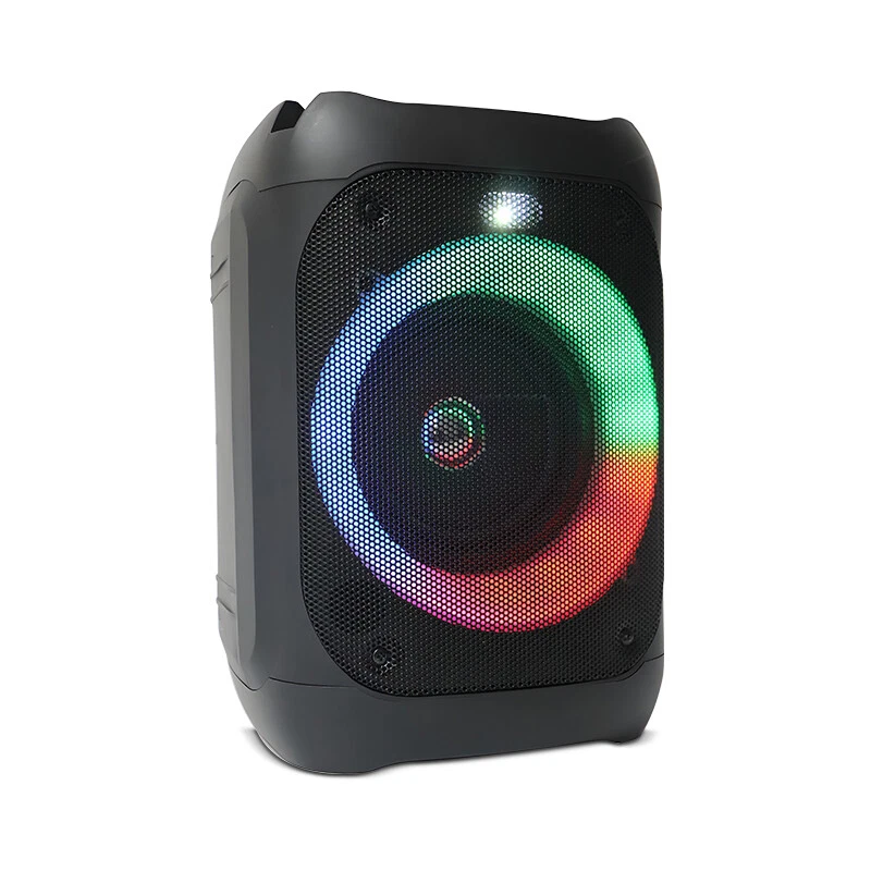 NEW Bluetooth ABS1407 Portable Party Speaker with RGB Lighting by SING-E - image 3 of 4