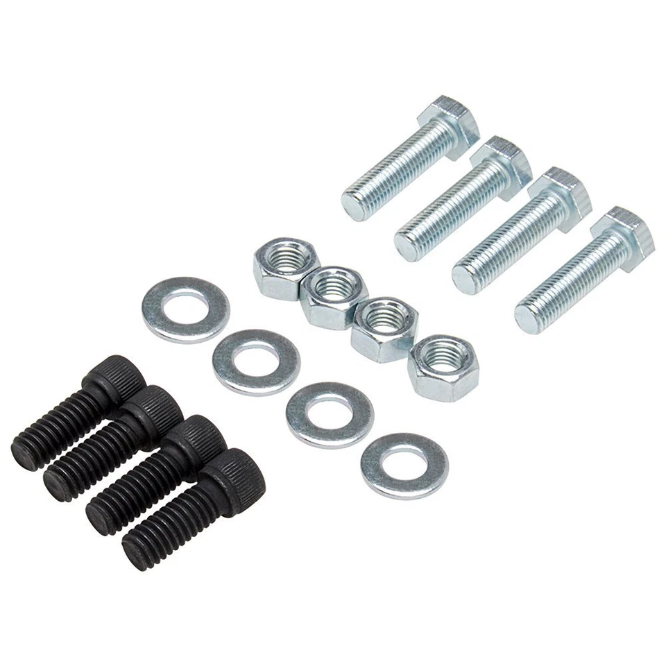 Adaptador de carburador Carbole 2bbl a 4bbl Edelbrock Demon Carter AFB Rochester EE. UU. Foto 4 de 4