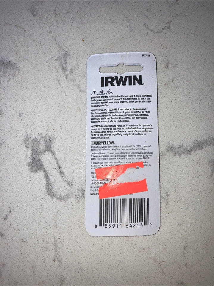 Irwin IWAF31TX152 T15 Torx Impact Performance Series Bit Tip, 1" Length, 2 Pack - Image 2 of 2