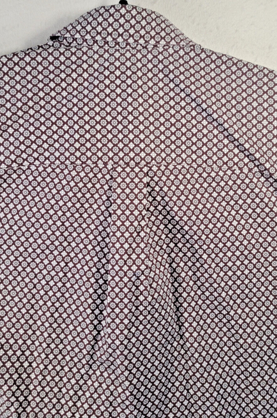 Wrangler Long Sleeve Button Down Small Floral Pat… - image 4