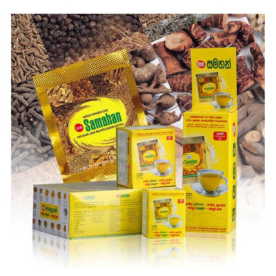 100% Natural SAMAHAN for Cough & Cold remedy Ayurveda Herbal Tea 100 packs