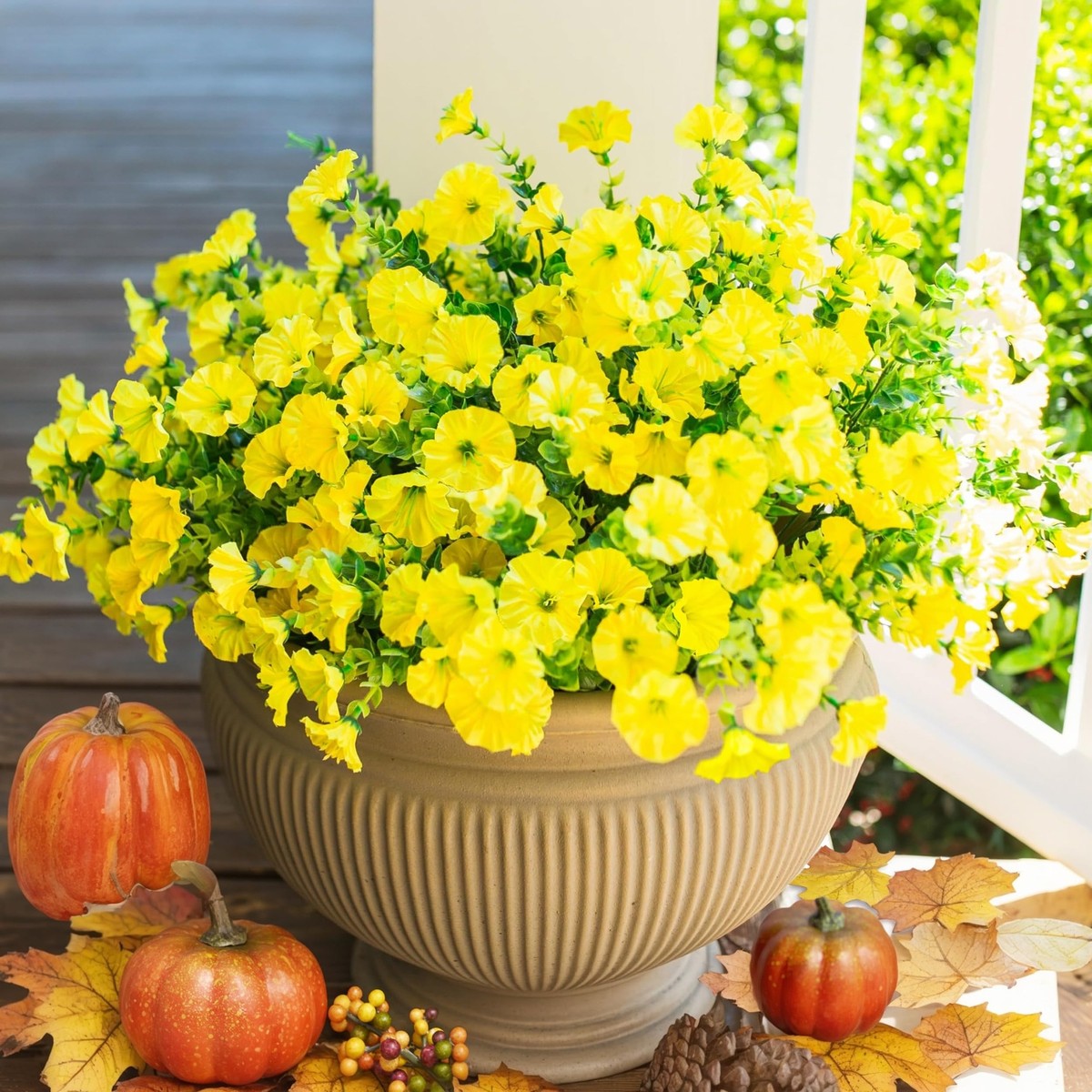Fake As Flowers ビーニー グラデーションデザイン FAFO代官山 Artificial Faux Outdoor Outside Flowers Plants for Fall Autumn 12