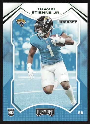 2021 Panini Playoff Kickoff Travis Etienne Jr. RC #212 Jacksonville Jaguars