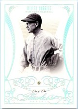 MILLER HUGGINS 2014 NATIONAL TREASURES HOLO SILVER DIAMOND SP 1/1 REDS