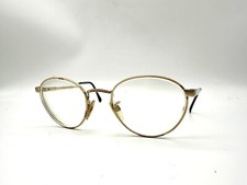OCCHIALI DA VISTA UNISEX LUXOTTICA 51-21-140 C001 EYEWEAR GEP 18K Italy