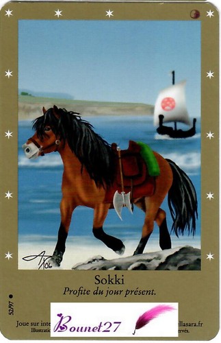 CARTE CARD Cheval Horse " BELLA SARA " EDITION DE BASE N° AUX CHOIX - Imagen 51 de 88