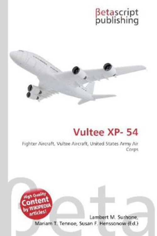 Vultee Xp- 54 Lambert M. Surhone (u. A.) Taschenbuch Englisch Ean