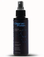 Molecule Helmet Cleaner Polish, Premium Helmet Care, Helmets, Visors, 4 Ounces