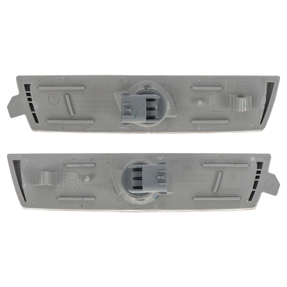 OEM NEW Rear Left & Right Side Marker Light Reflector Set 08-12 Chevrolet Malibu - Image 4 of 4