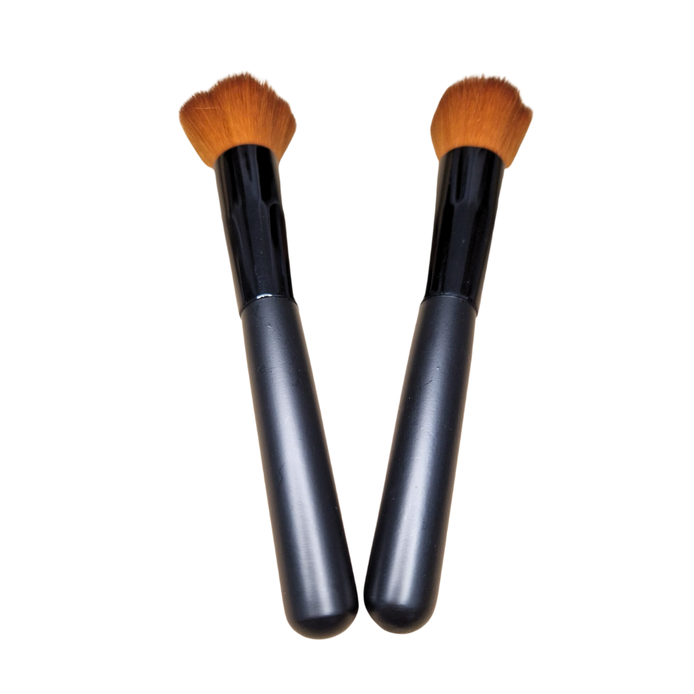 Flat Top Kabuki Foundation Brush Liquid Powder Blusher Buffing Make Up